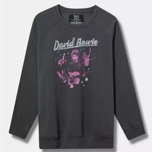 Torrid David Bowie Raglan Sweatshirt Size 2X